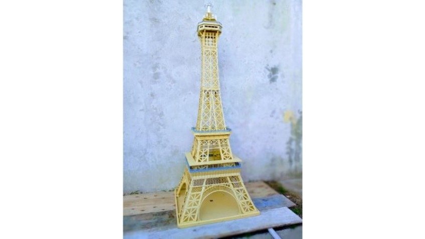 Una gran Torre Eiffel tandilense